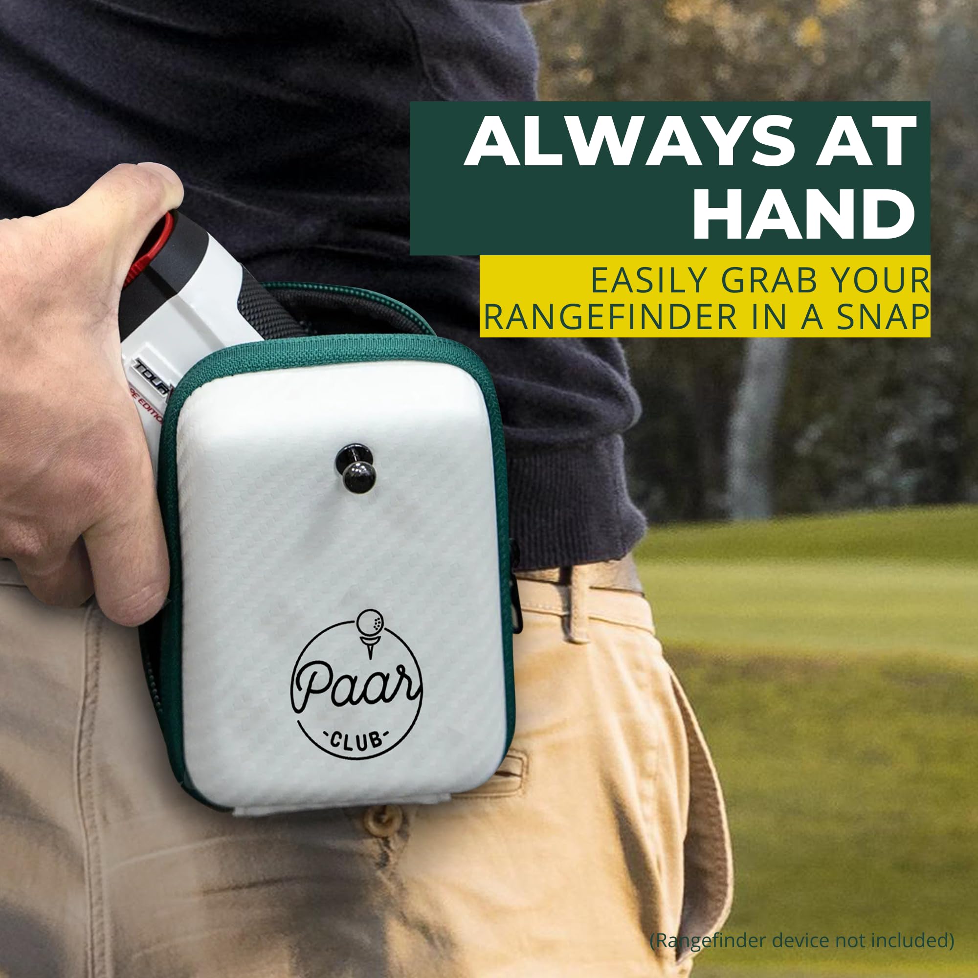 PAAR CLUB Hard Shell Golf Rangefinder Case - Protect Your Device